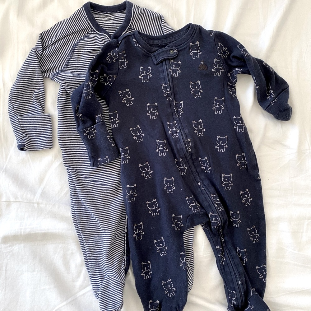 Bundle gap and Ralph Lauren footies 3-6M